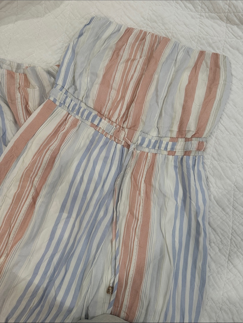 Strapless Wide Legged Romper